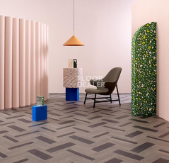 Forbo Sarlon Wood 15dB 9209T4315 dark hybrid wood concrete фото 3 | FLOORDEALER